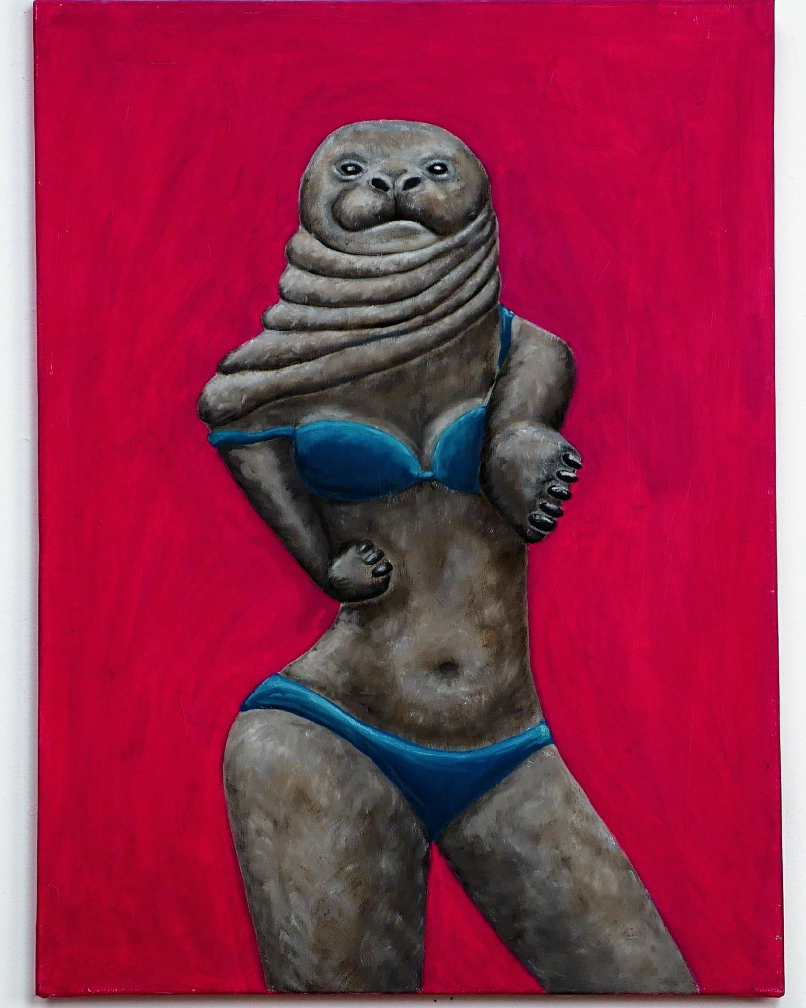Untitled, oil on canvas